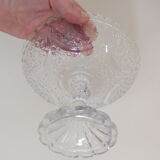 Display cup in molded glass