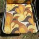 Folding camping chair, 70s garden armchair