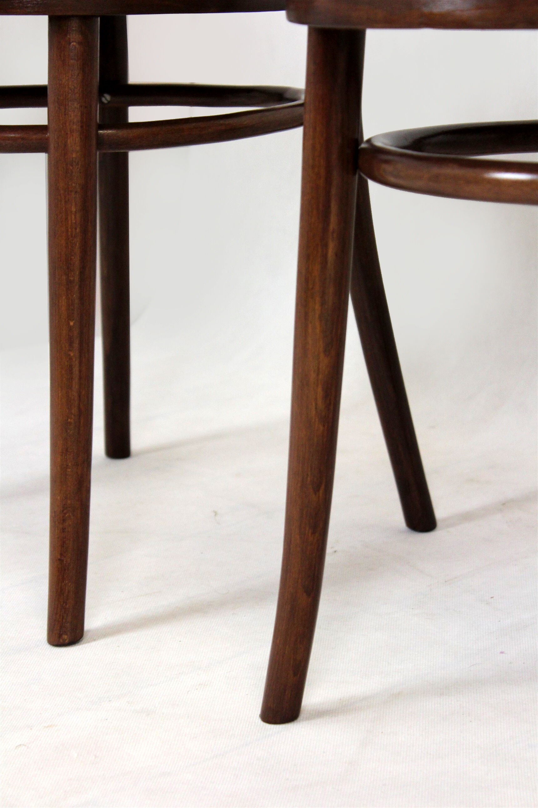 Chaises bentwood restaurées, années 1950, ensemble de 4