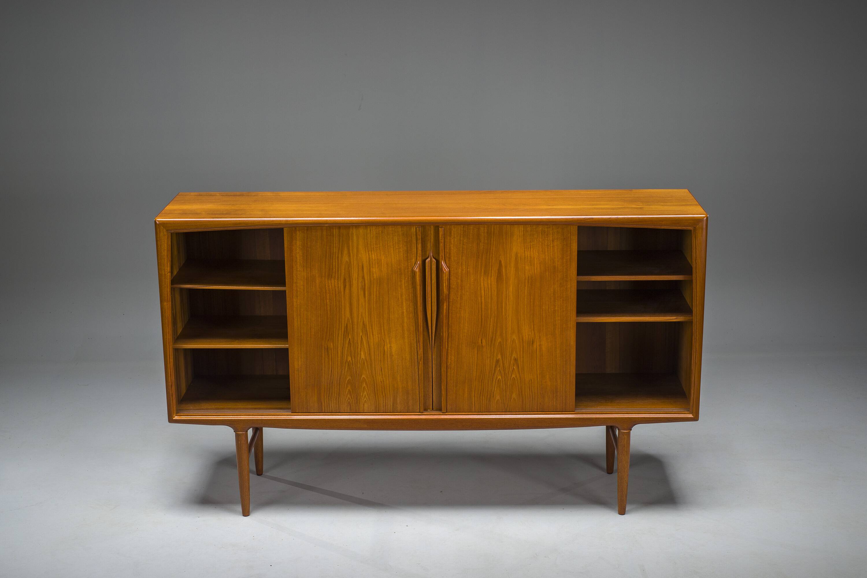 Highboard Cabinet attributed to Axel Christensen for Aco Møbler, 1960s