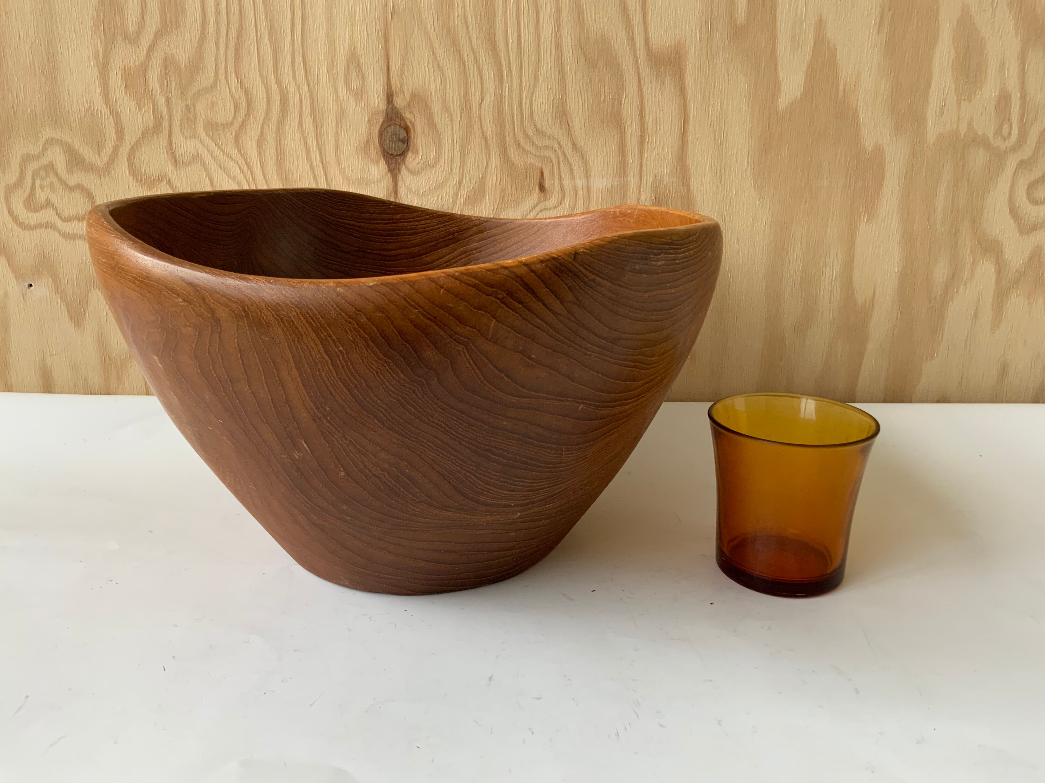 Scandinavian teak salad