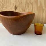 Scandinavian teak salad