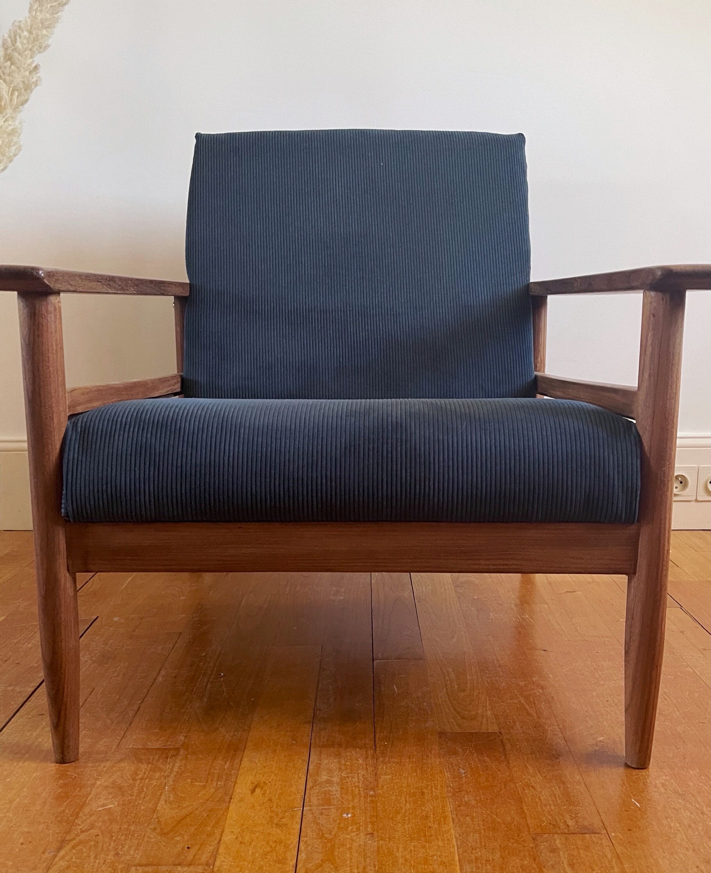 Scandinavian chair in vintage teak