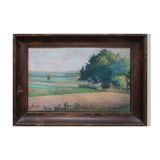 HSP Table Country Landscape by R. Planchet + frame