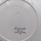 Flat plates Digoin Sarreguemines, "Bagatelle"