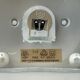 60s 70s Wall Lamp Ice Glass Cube Wall Sconce by Müller & Zimmer Germany
