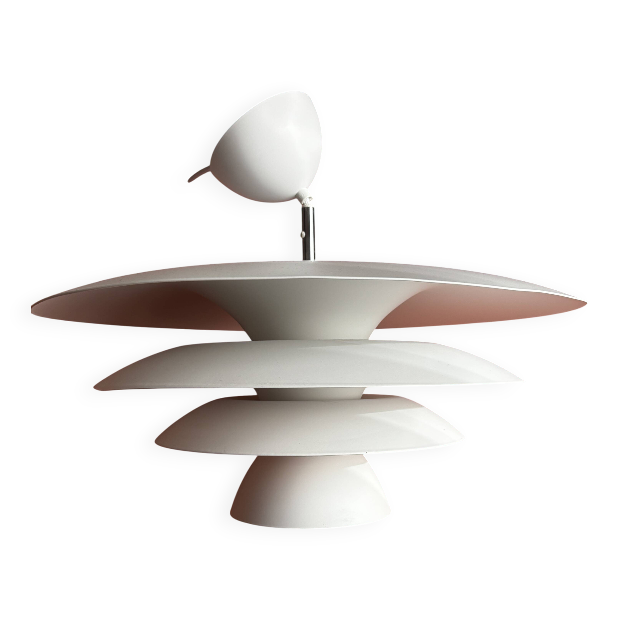 Luminaire suspension DaVinci Belid blanc