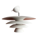 Luminaire suspension DaVinci Belid blanc