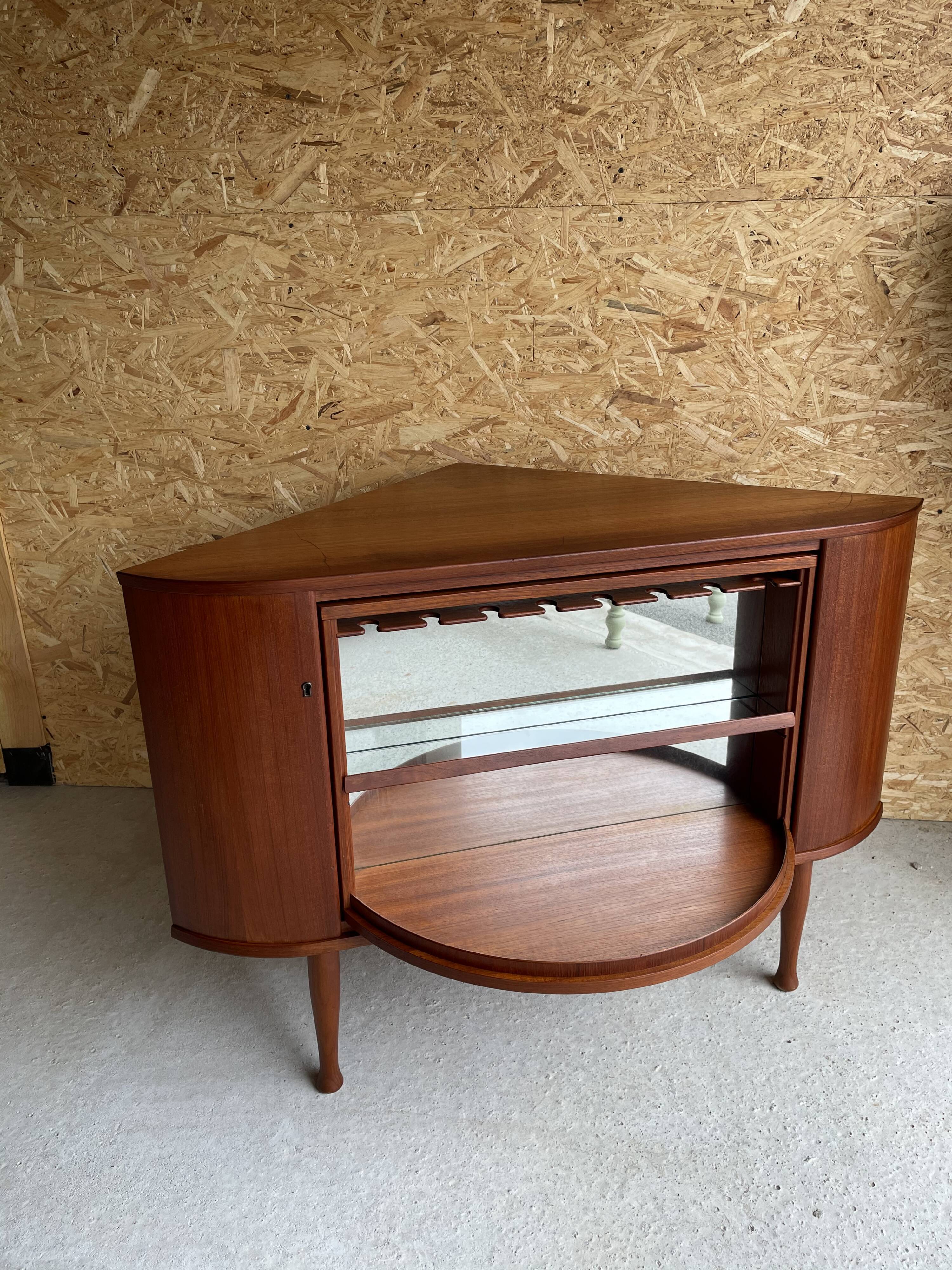 Torbjorn Afdal teak bar furniture 1960