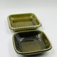 Lot 2 plats carrés en grès Deco Hälsingborg K.J. Svensson