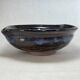 Ao-Hagi Blue Serving Bowl by Seigan Yamane, Contemporary Hagi Ware, Japan