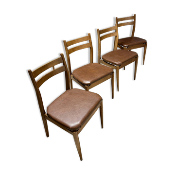Chaises type scandinaves vintage