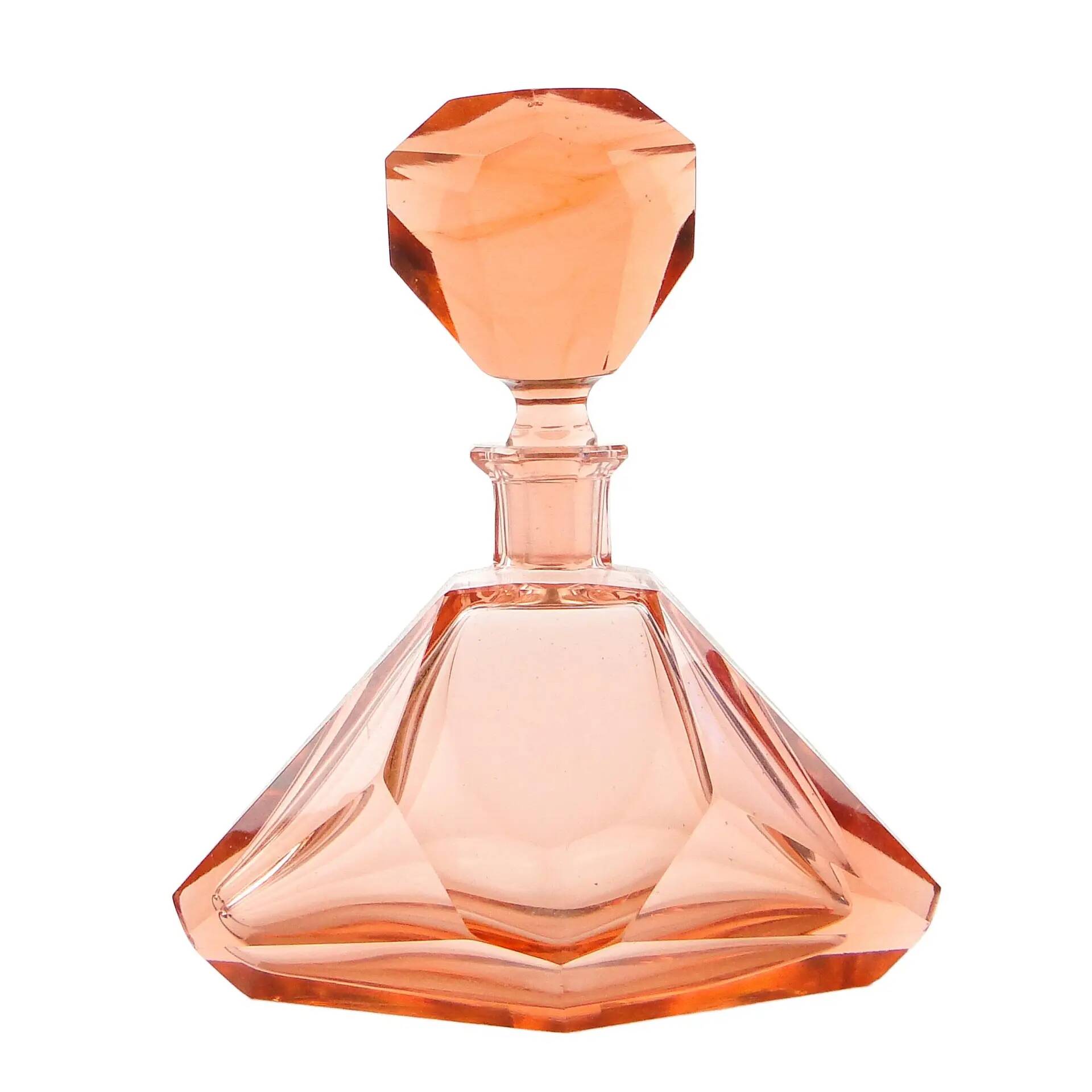 Carafe, Art Deco, crystal, Bohemia, Czechoslovakia, 1930s