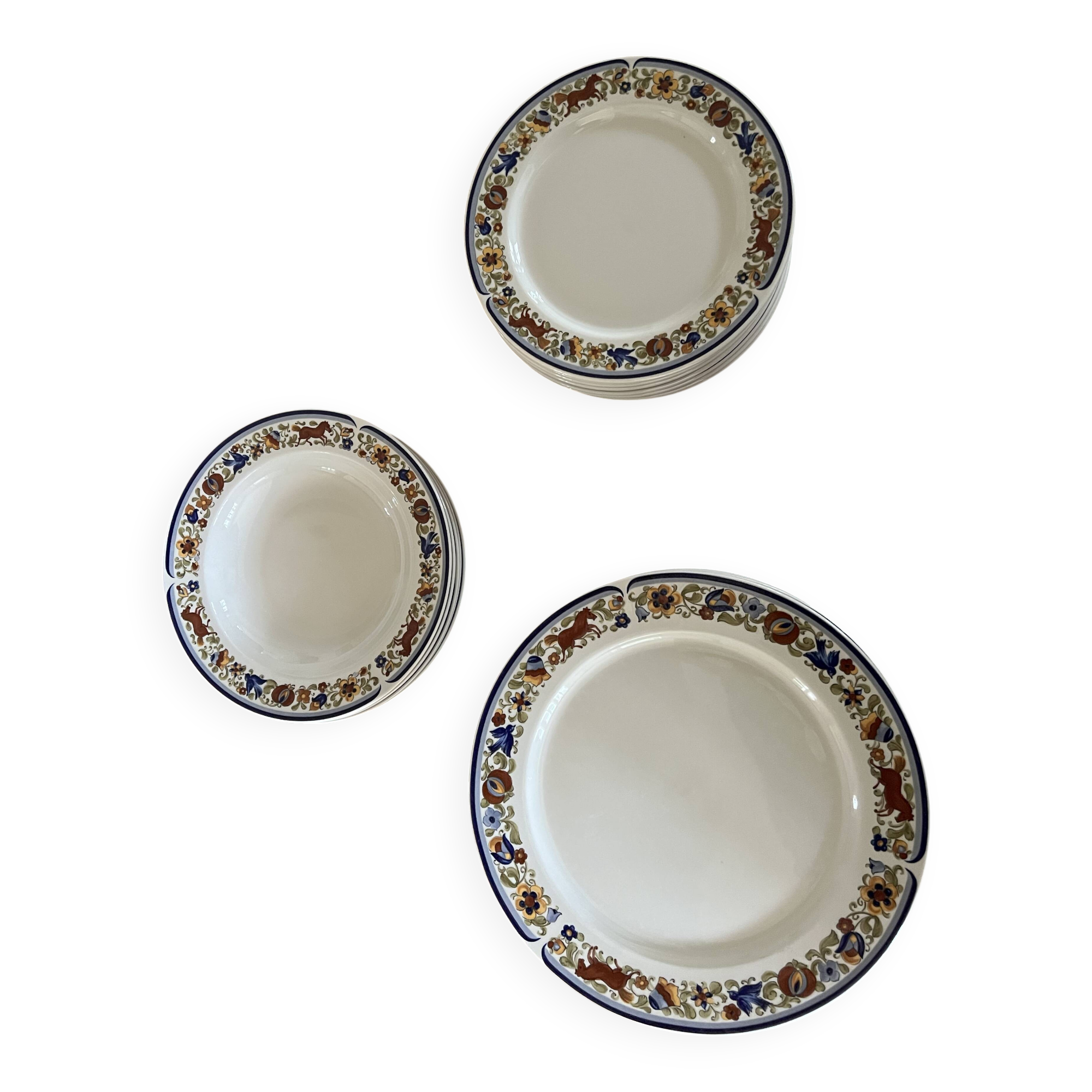 Villeroy & Boch "troubadour" tableware