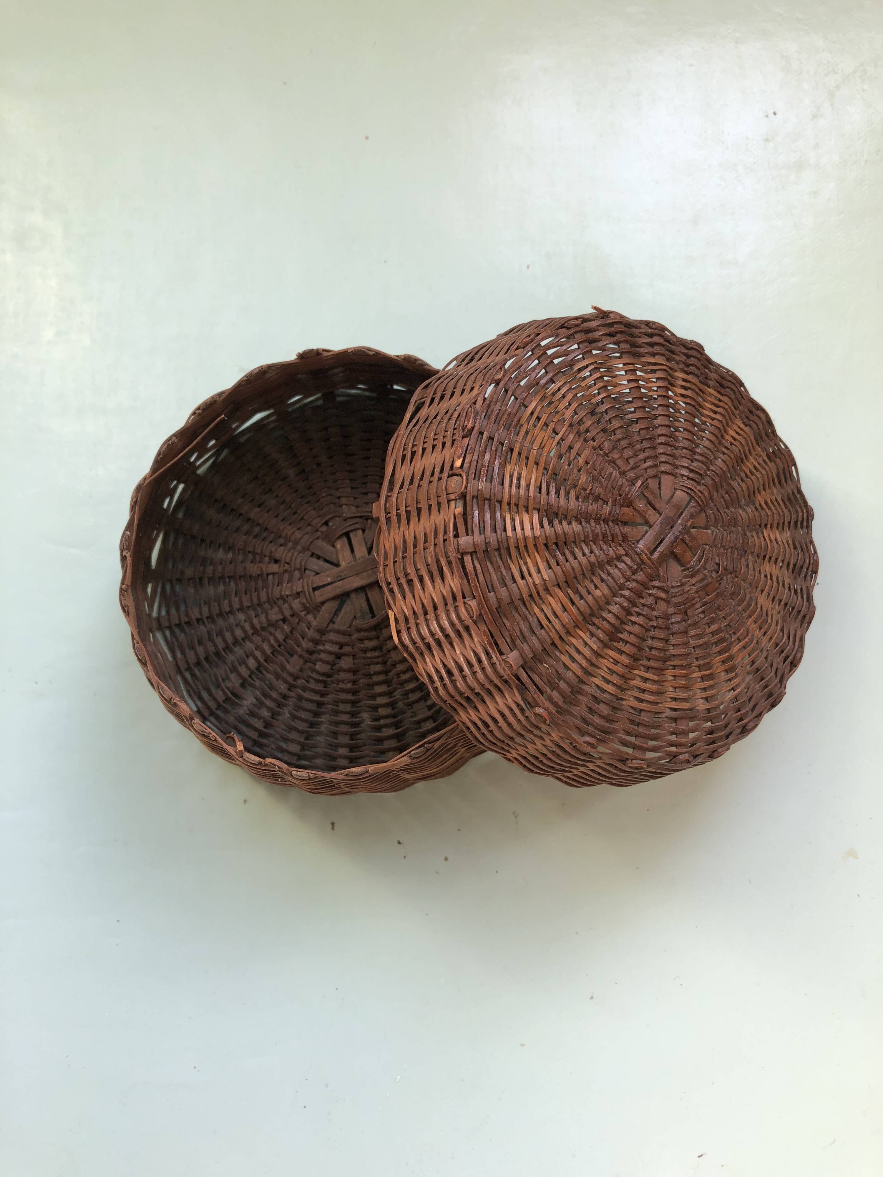 Mini box, wickerwork