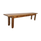 Banc chêne massif clair 2000mm