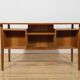Mid-Century Teak Desk by Gunnar Nielsen Tibergaard, Denmark, 1960s
