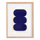Twist - contemporary painting on paper signed Eawy