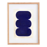 Twist - peinture contemporaine sur papier signée Eawy