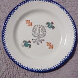 Lot de 2 assiettes anciennes