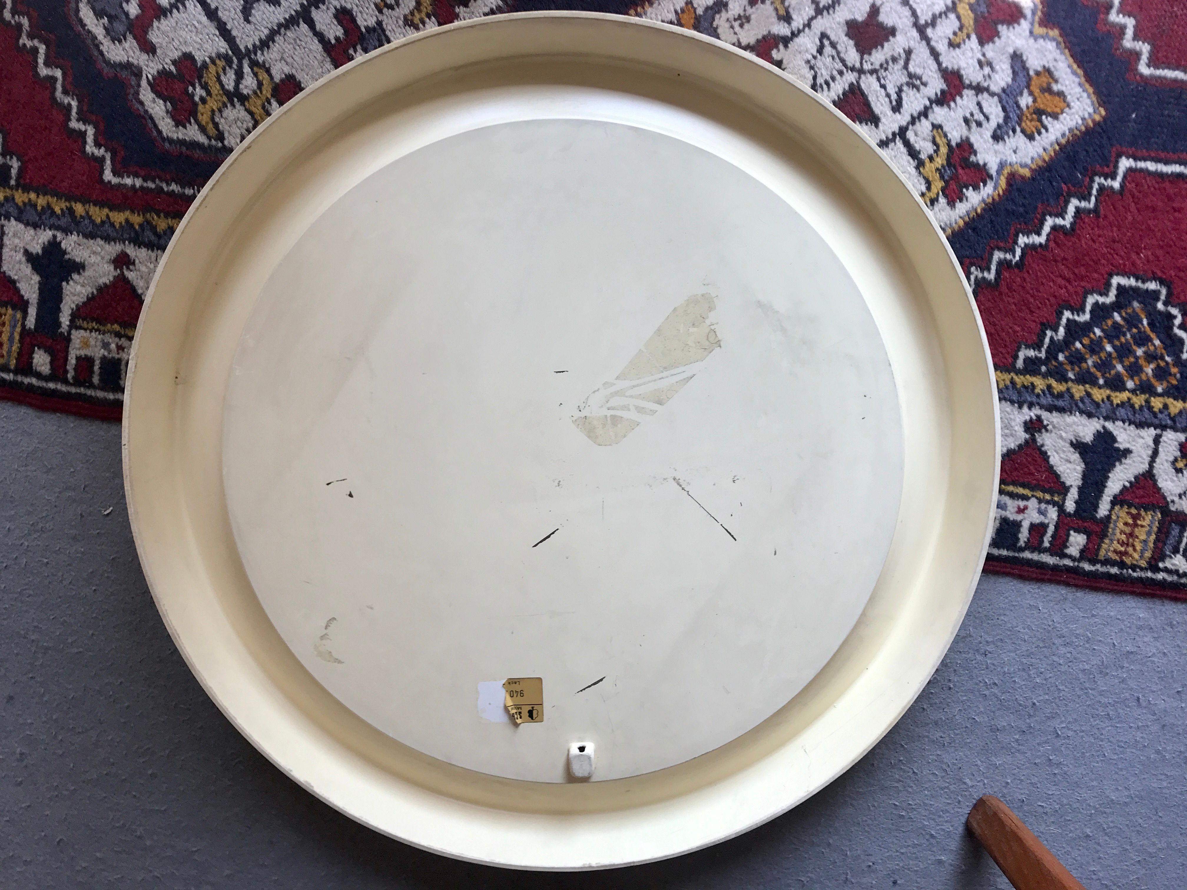 Old mirror round - 65cm