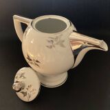 Limoges porcelain teapot or coffee pot – Unique model by TLB