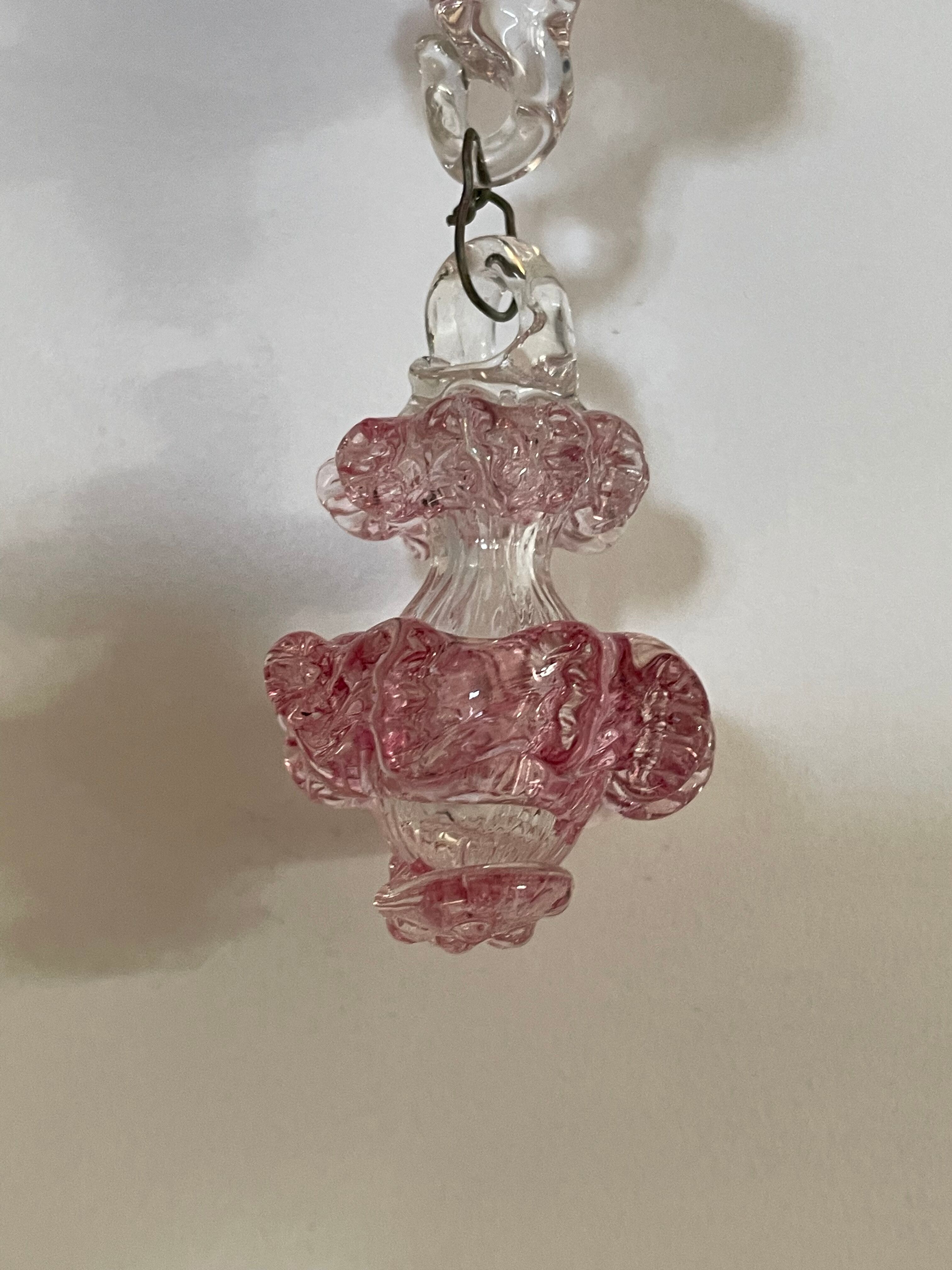 Wall lamp in Murano glass