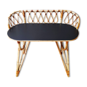 Bureau en rotin