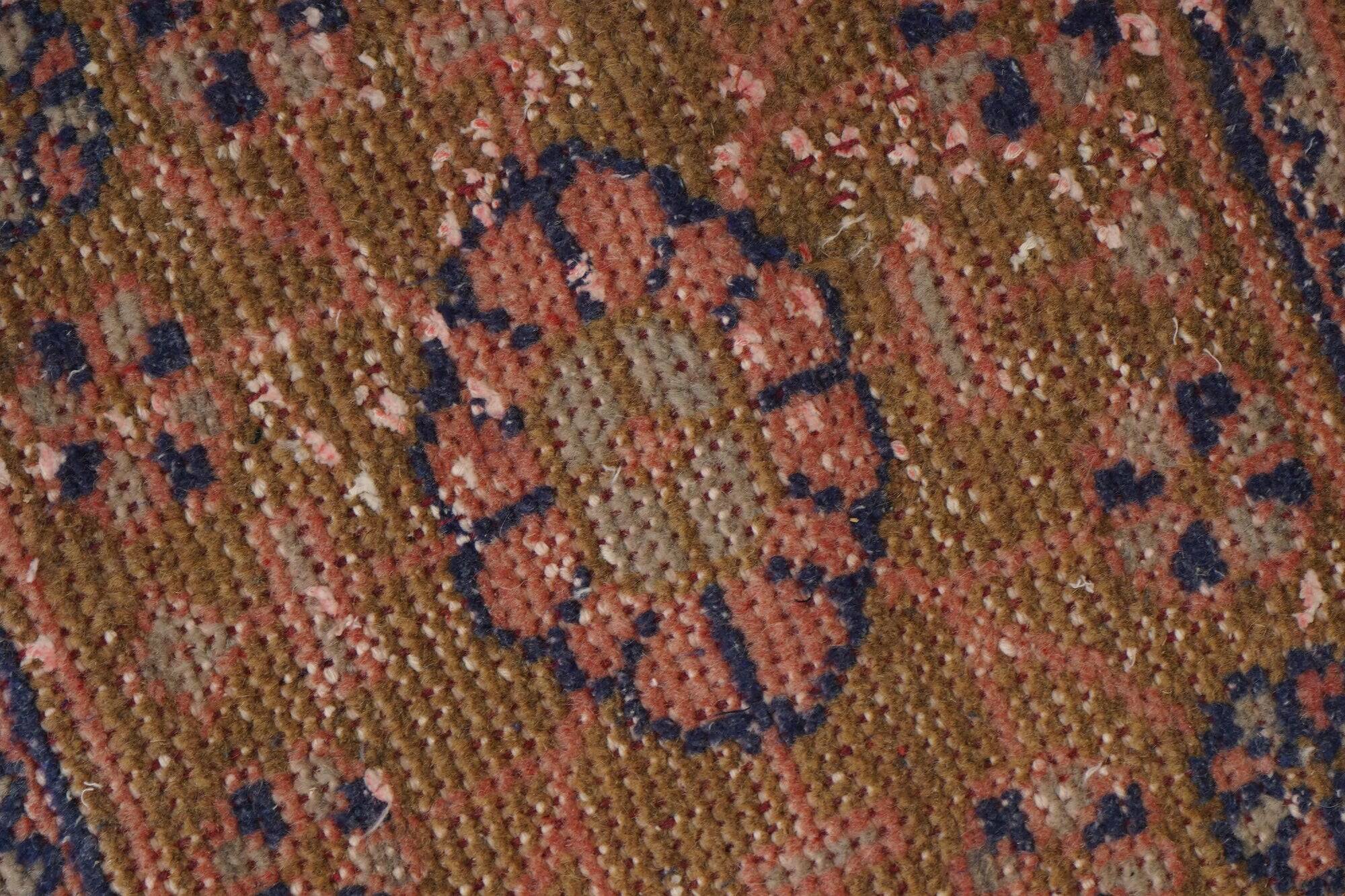 Vintage Turkish hallway rug 80x651 cm