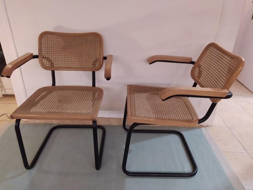 Paire de fauteuils de Marcel Breuer b64