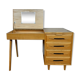 Vintage scandinavian office 1950 made in swiss compass feet