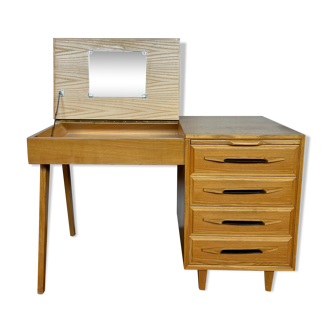 Vintage scandinavian office 1950 made in swiss compass feet