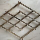 Silvered Metal Art Deco flat underside