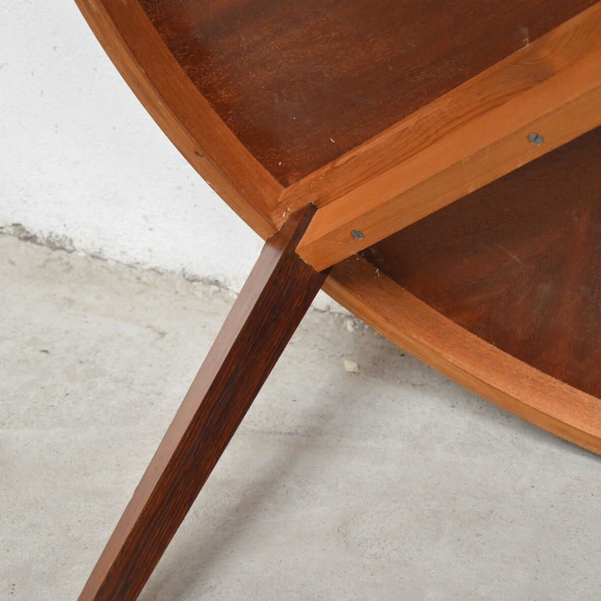 Scandinavian rosewood coffee table, 1960