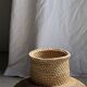 Basket jar in traditional Indonesian wickerwork H48 D40