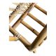 Magazine holder or vintage rattan bamboo plants