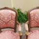 Paire de fauteuils cabriolet de style Louis XV