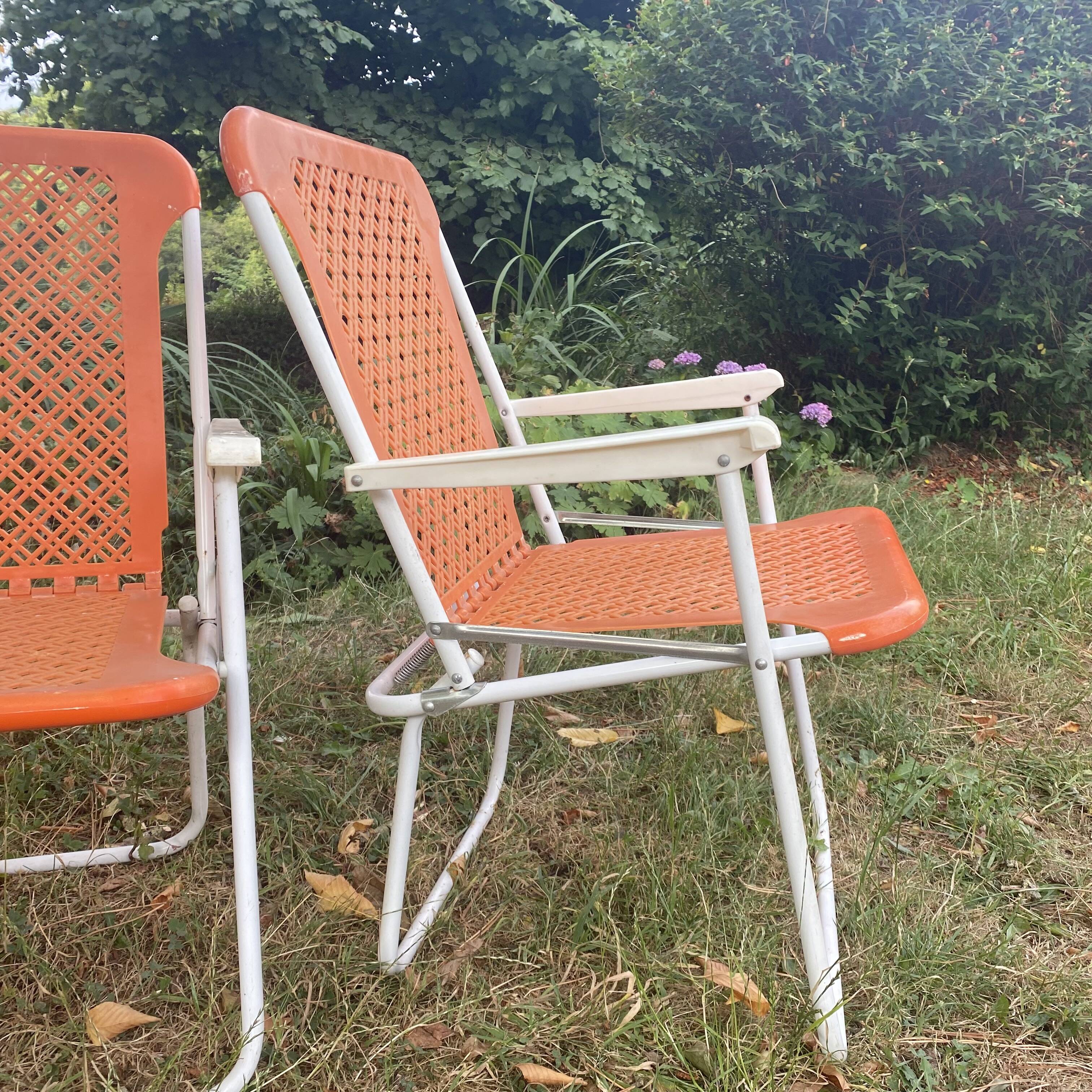 70s folding camping chairs