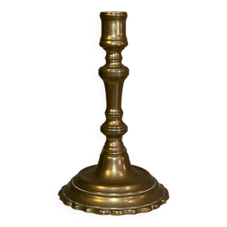 19th century brass candle holder