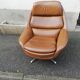 Vintage brown hull chair