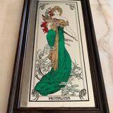 Alphonse Mucha mirrors “The 4 seasons”