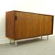 Small Sideboard in Teak by Herbert Hirche for Holzäpfel, Germany