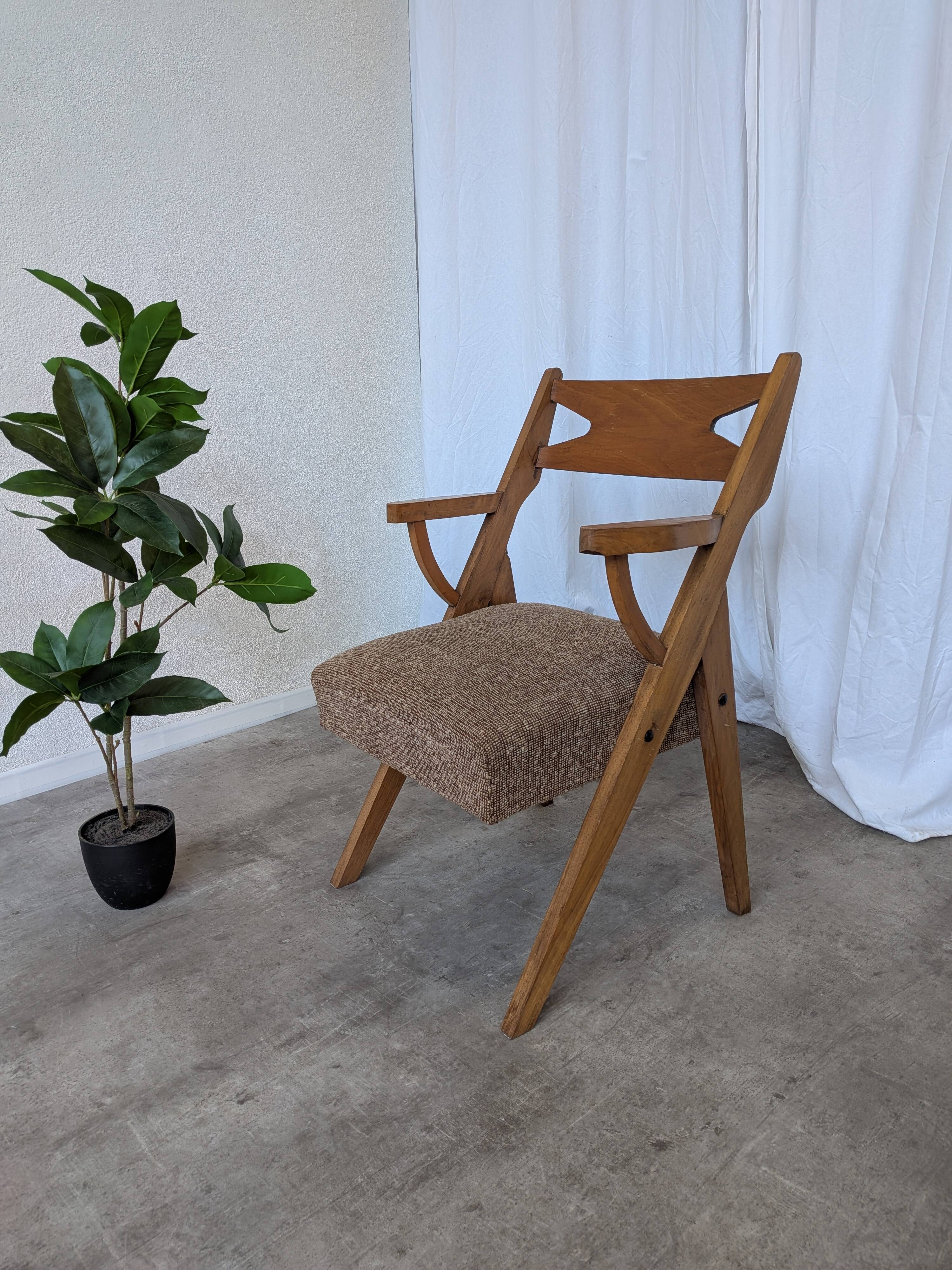 Vintage cocktail armchair from the 1970s