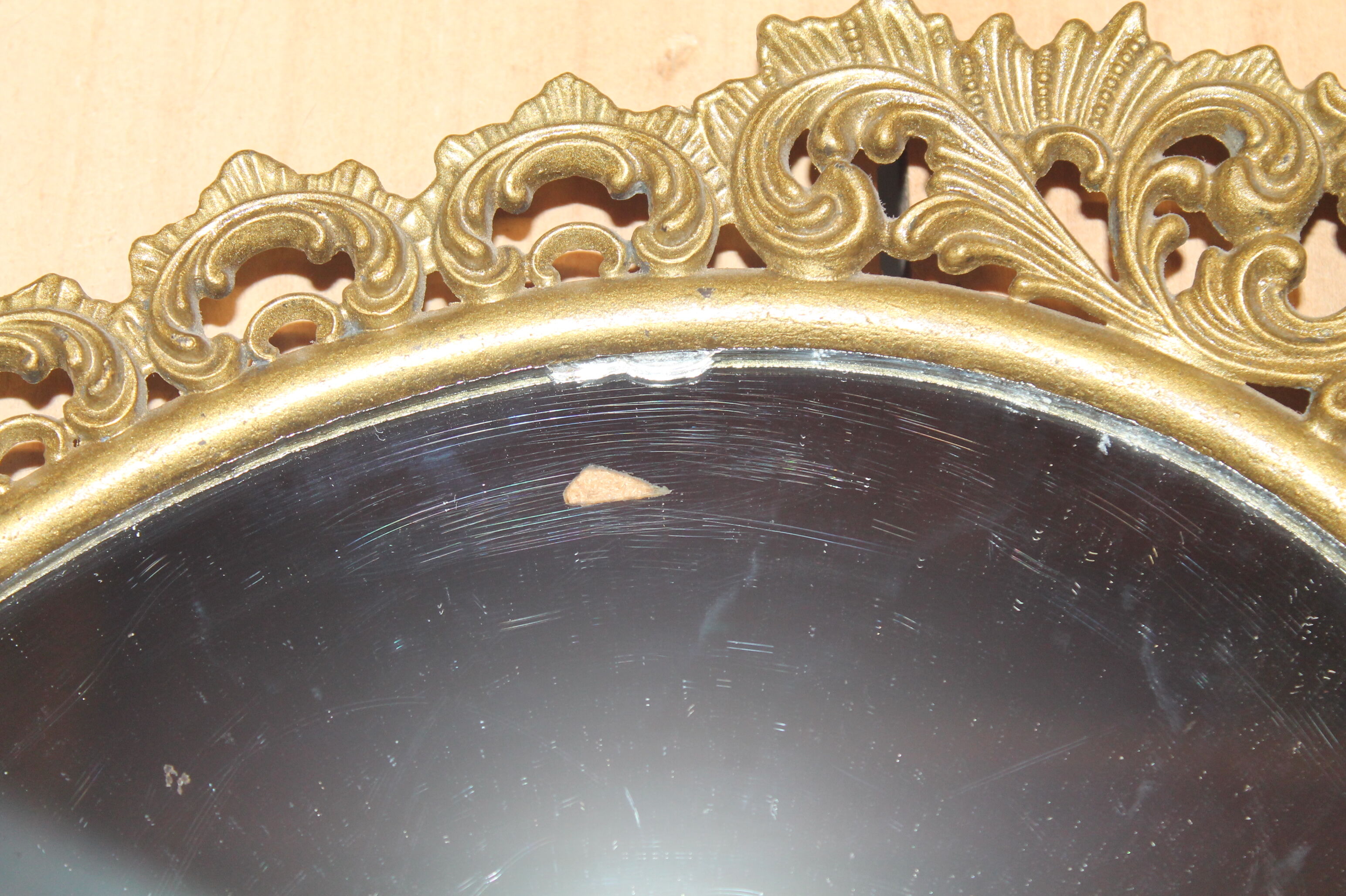 Rococo mirror 29x40cm