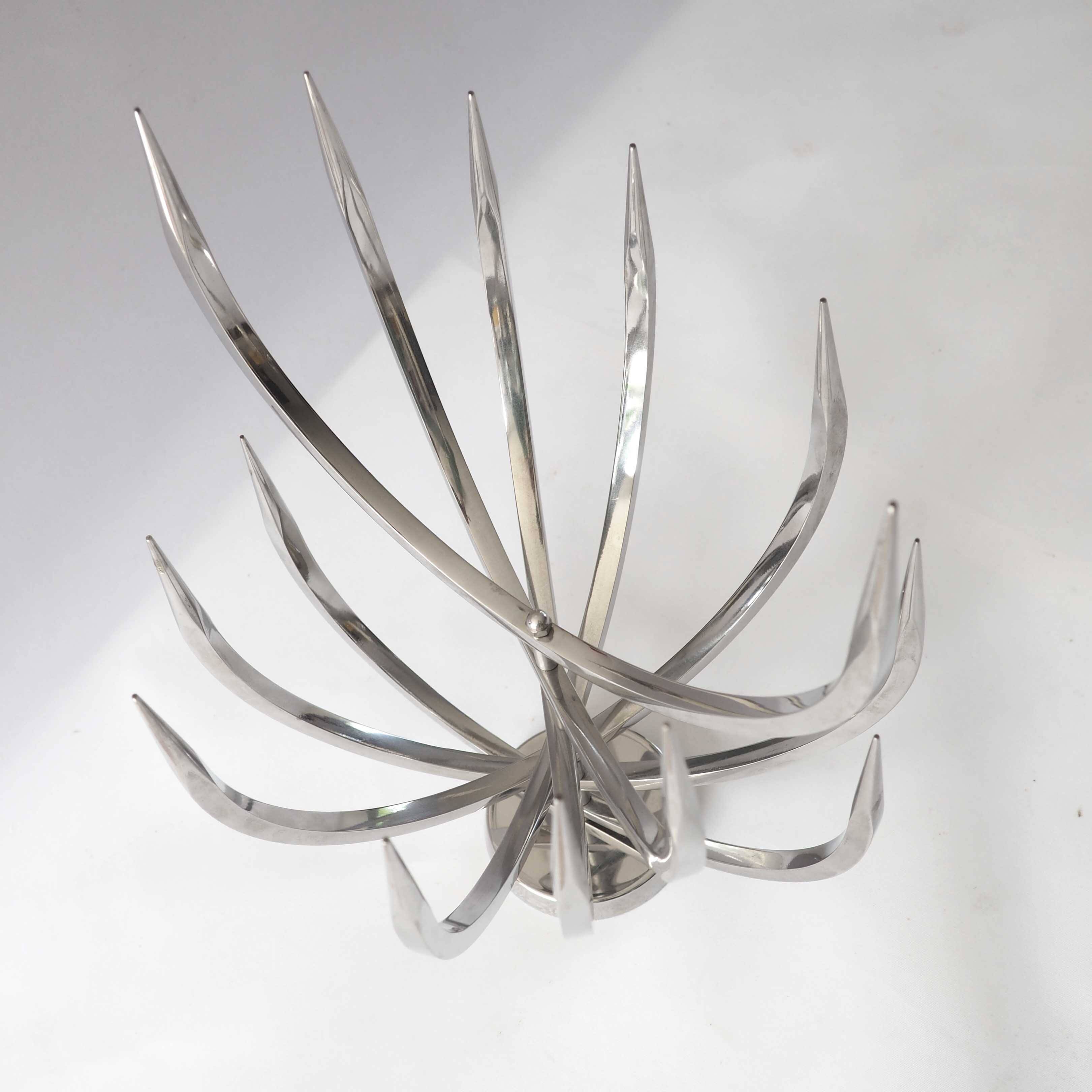 Pair of X Feal candlesticks