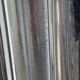 Floor lamp in chrome and glass, 1970