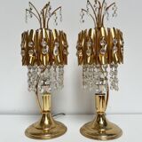 Set of crystal table lamps from Spain, 1970’s (2)