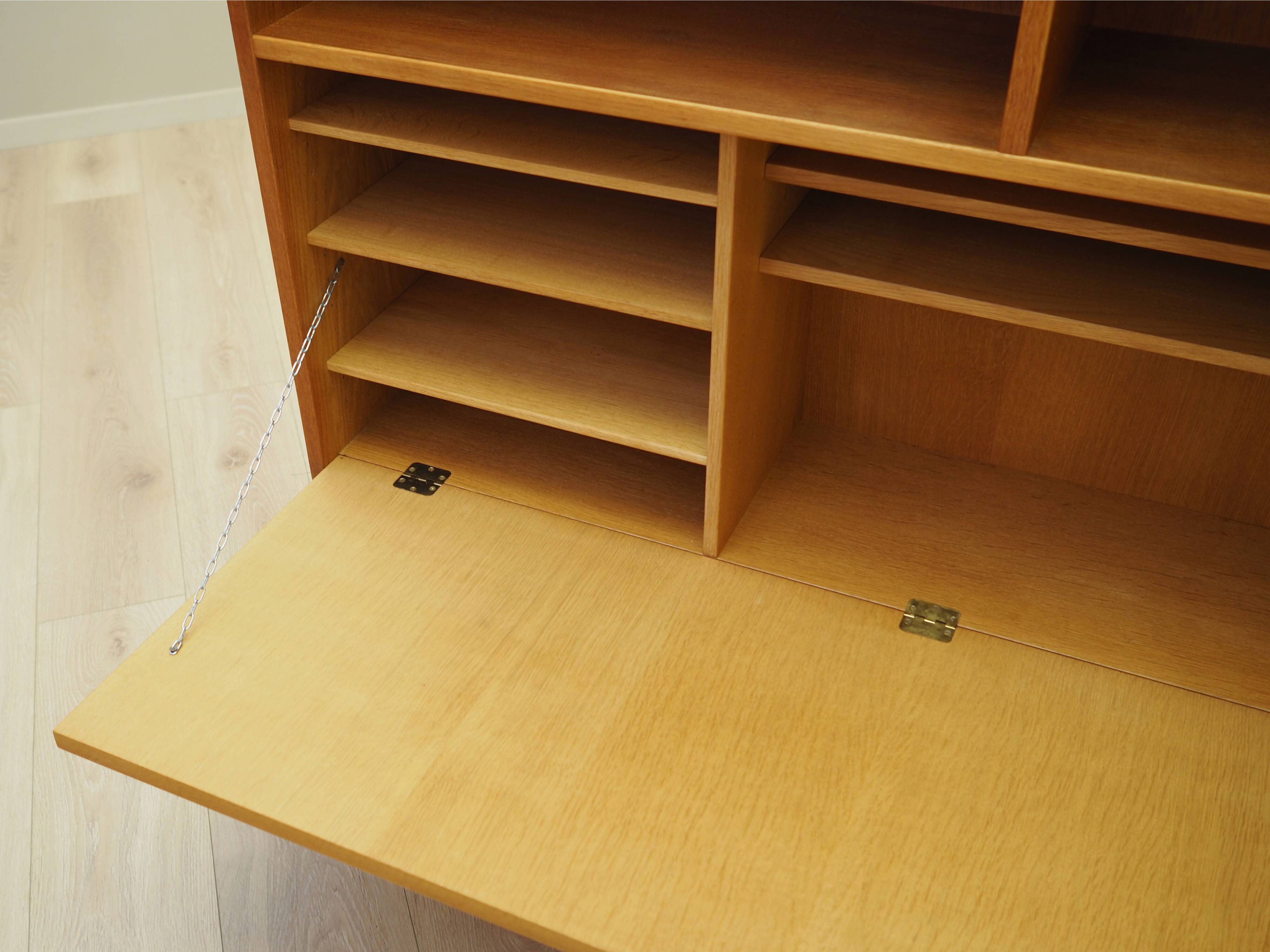 Ash bookcase, Danish design, 1970s, production: Hundevad