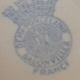 Badonviller half porcelain coffee or tea service