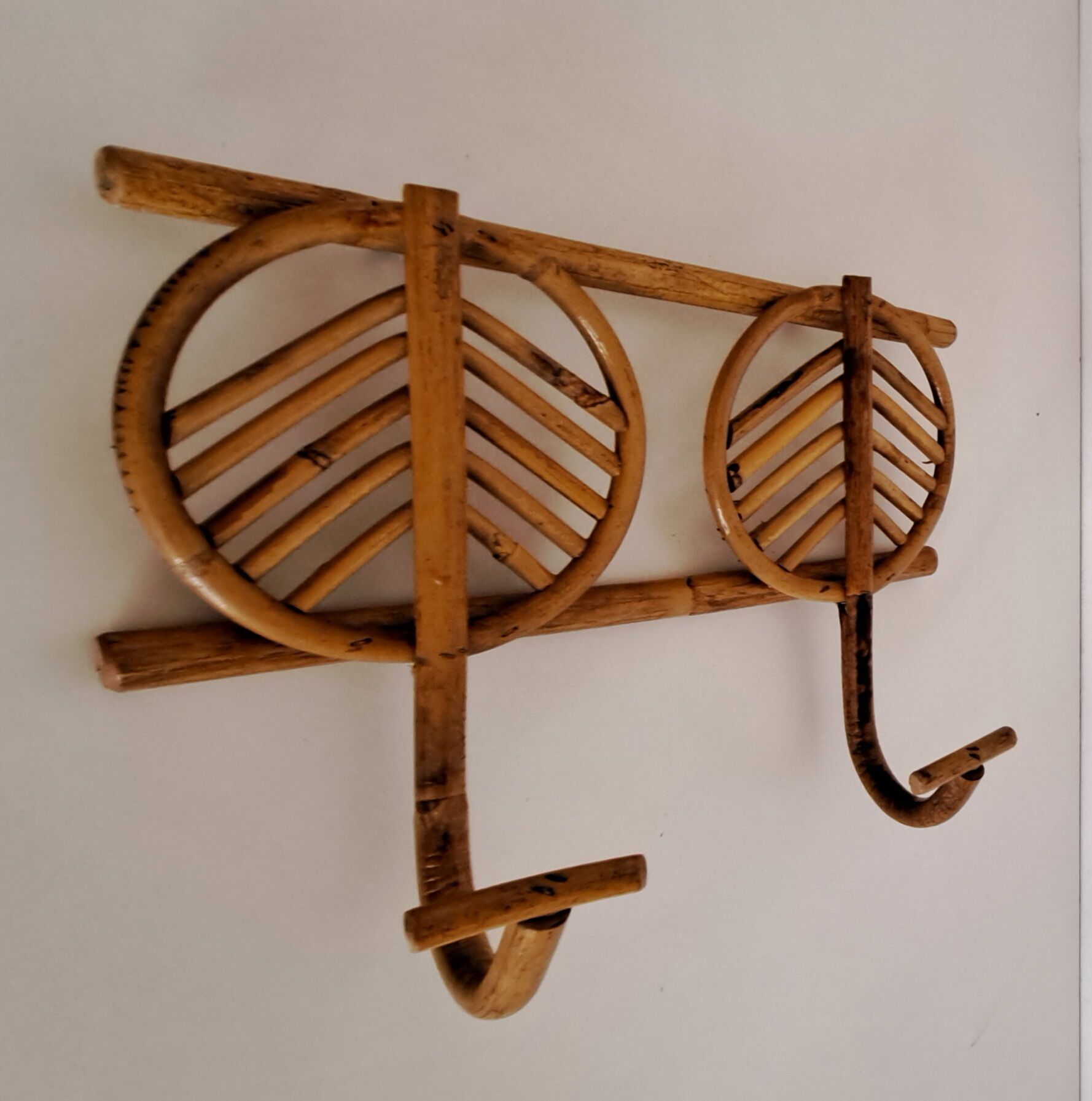 Bamboo coat rack
